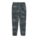 Floral-patterned pants on a white background