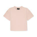 Pink t-shirt on a white background