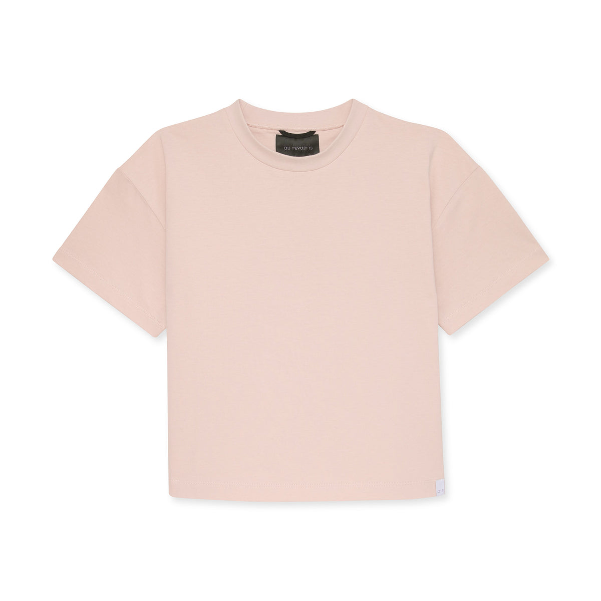 Pink t-shirt on a white background