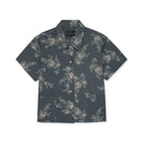Floral patterned shirt on a white background